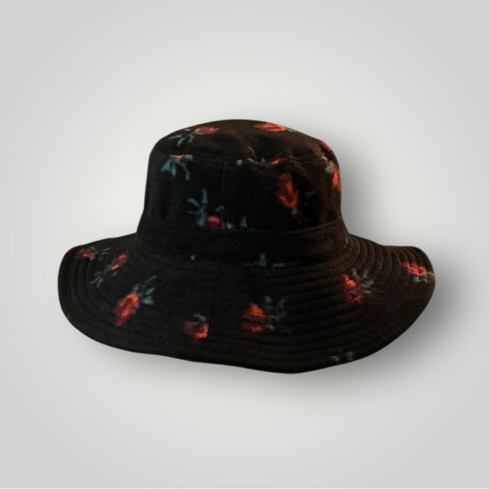 Brixton Dark Floral Hat - Picture 5 of 7